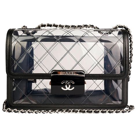 chanel bag transparent.